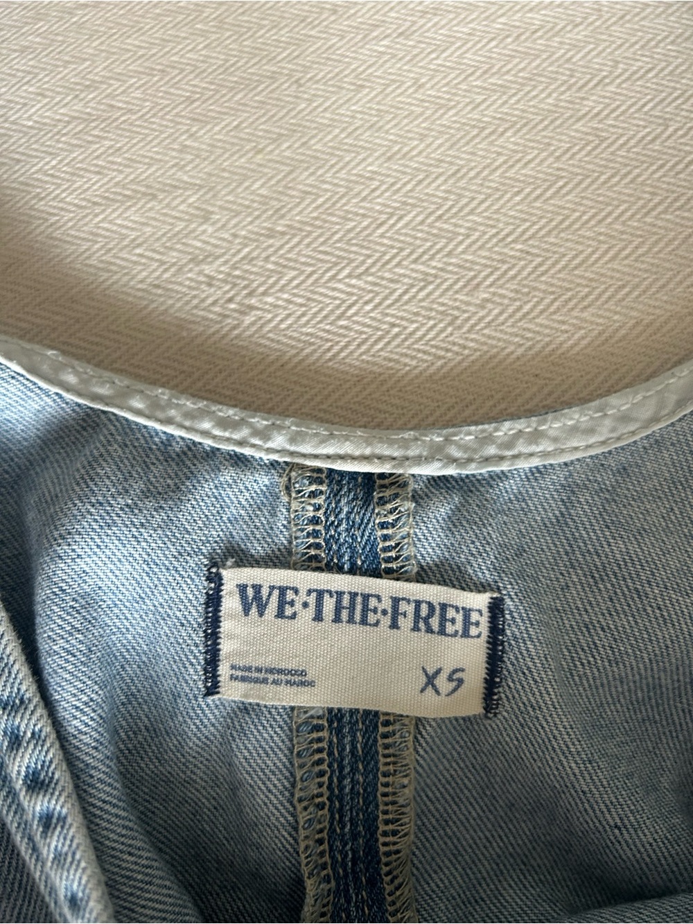Free People Overalls/ Jumpsuit - We The Free Light Blue Denim - Picture 4 of 4